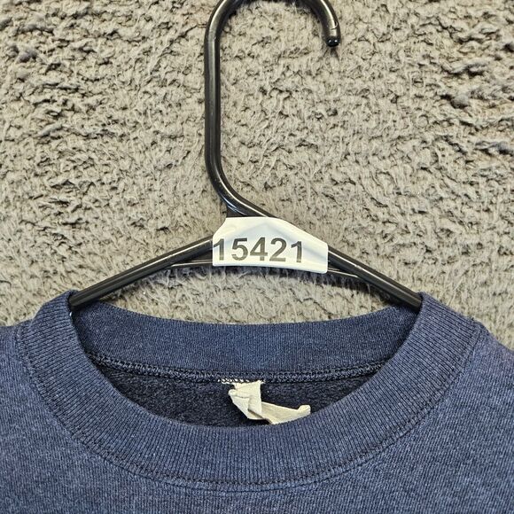 Vintage Coast Guard Sweatshirt Men Size Medium‎ Blue Crewneck Pullover - Picture 10 of 10